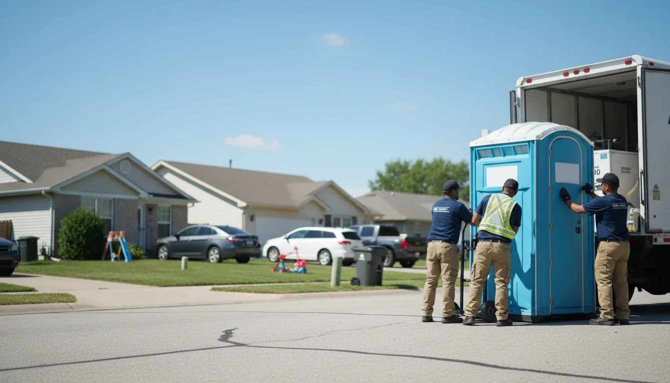 Standard Porta Potty Rentals in Centralia, IL near me